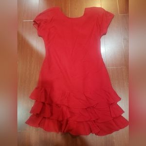 Donna Ricco Red Dress Size 8